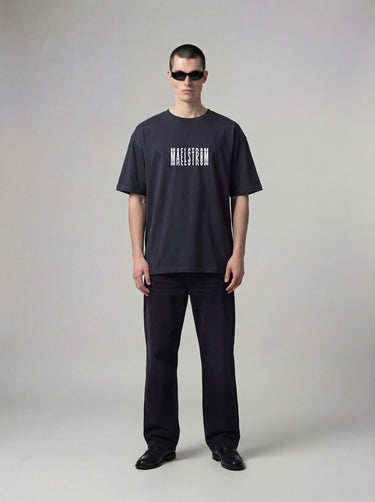 LØGOS HEAVY TEE NAVY