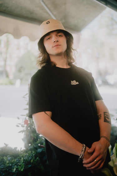 REVERSIBLE BUCKET OLIVE GREEN/STONE