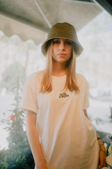 REVERSIBLE BUCKET OLIVE GREEN/STONE