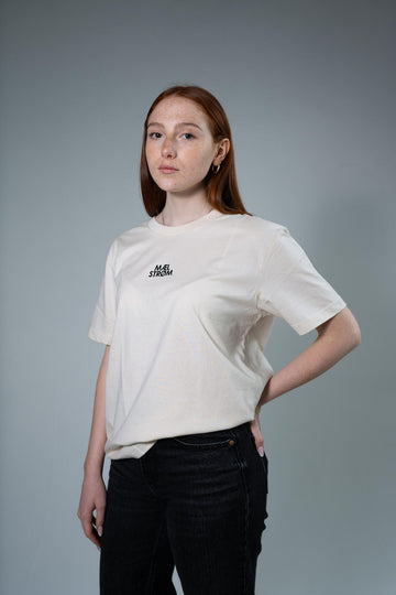 MLSTRM TEE CREAM