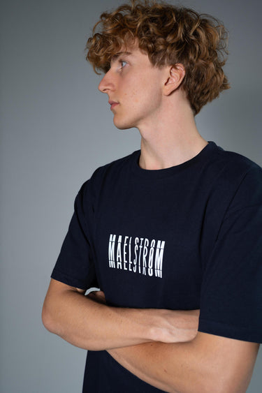 LØGOS HEAVY TEE NAVY