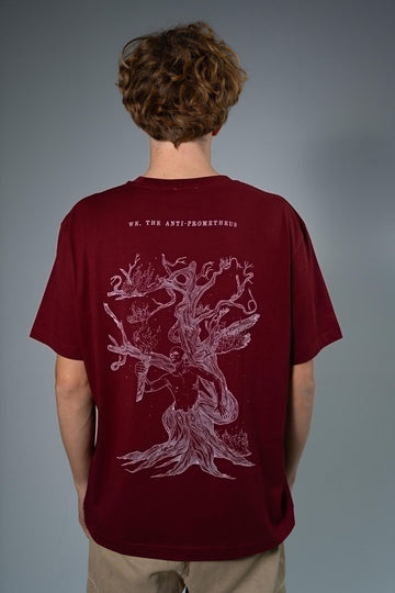 PROMETHEUS TEE BURGUNDY
