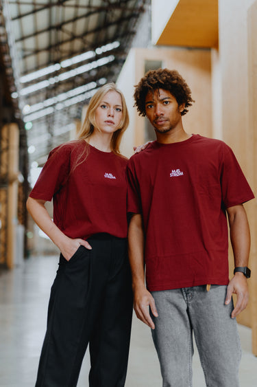 PROMETHEUS TEE BURGUNDY