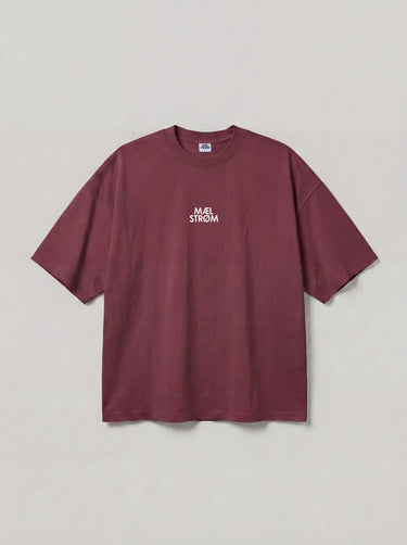 MLSTRM TEE BURGUNDY