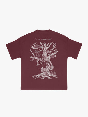 PROMETHEUS TEE BURGUNDY